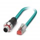 NBC-P12MSD/ 5,0-93E/R4AC 1476025 PHOENIX CONTACT Network cable, CAT5 Ethernet (100 MBit/s), 4-pole, halogen-..