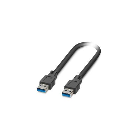 NBC-USB3.0-UAM/2,0-PVC/UAM 1333156 PHOENIX CONTACT Câble USB, conception : USB-A, cote de protection : IP20,..