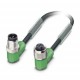 SAC-5P-M12MR/0,5-810/M12FR 1496985 PHOENIX CONTACT Sensor/Actuator Cable, 5-pole, M12 Elbow Connector, Codin..