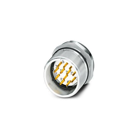 CA-19P1N126Y00X 1243855 PHOENIX CONTACT M23, Conect. plug. to be apar. front wall, series: AC, straight, shi..