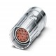 CA-12F1N8A85DUX 1243720 PHOENIX CONTACT M23, Connettore per cavi, serie: AC, diritto, schermato: sì, Blocco ..