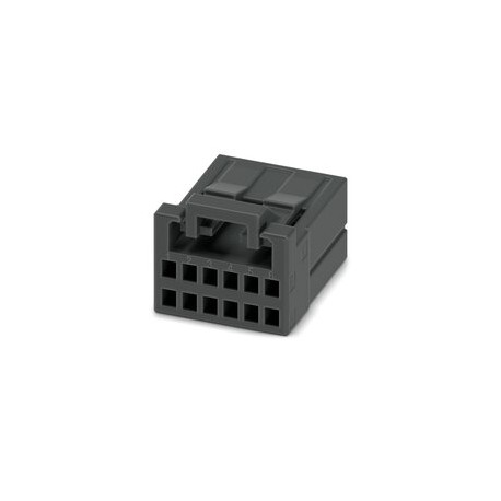 DD21PC 0,85/12-2,5-Y 1378149 PHOENIX CONTACT Conector para placa de circuito impreso, color: negro, corrient..