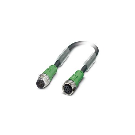 SAC-4PM12MS/0,2-PUR/M12FS B3X4 1517751 PHOENIX CONTACT Sensor/actuator cable, 8-pole, halogen-free PUR, grey..