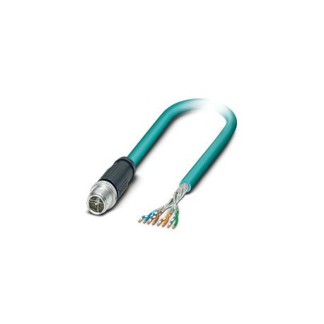 NBC-MSX/0,35-94S SCO RAIL 1580186 PHOENIX CONTACT Cable de red, Ethernet CAT6 sub A /sub (10 GBit/s), 8-polo..