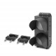 CSD-SL 200 TLH2/P 1473883 PHOENIX CONTACT 2 elementos de luz de sinal de caixa de montagem de poste 200 Seri..