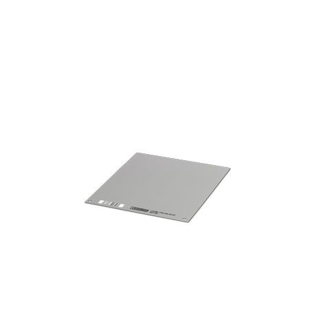 LS-EML (180X180) SR-BK 0831785 PHOENIX CONTACT Device marker, sheet, silver/black, unlabeled, labelable with..