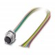 SACC-E-FS-8CON-M16/0,5-0,08SCOX 1239170 PHOENIX CONTACT Conect. plug. to be apar. front wall, 8-pole, Female..