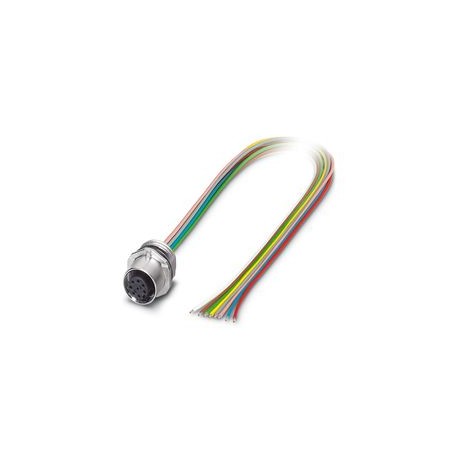 SACC-E-FS-8CON-M16/0,5-0,08SCOX 1239170 PHOENIX CONTACT Conect. plug. to be apar. front wall, 8-pole, Female..