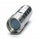 HC-26S1N1280DUX 1240146 PHOENIX CONTACT Conector de cabo, reto, trava de parafuso, M27, número de polos: 26,..