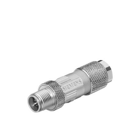 6GK1901-0DB30-6AA0 SIEMENS Conector industrial Ethernet FastConnect M12 Plug PRO 4x2 M12 com carcaça metálic..