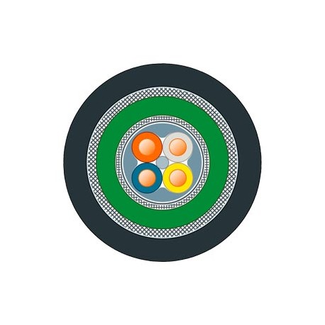 6XV1871-2N SIEMENS câble IE TP enterré 2x2 Cat5e PROFINET type C câble pour pose enterrée 4 conducteurs blin..