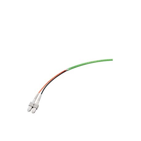 6XV1873-6CN10 SIEMENS Cabo Trailing FO 50/125, fabricado com 2×2 conectores SC, comprimento 10 m