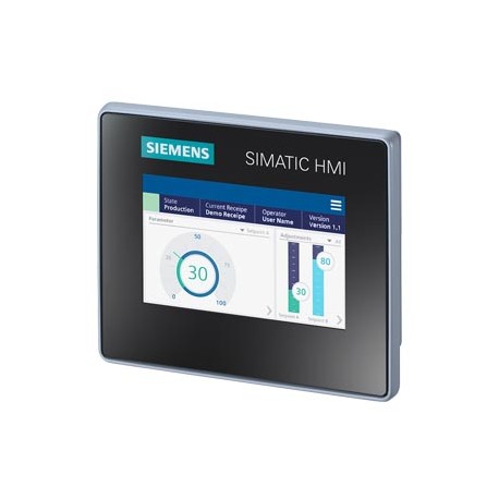 6AV2123-3DB32-0AW0 SIEMENS SIMATIC HMI MTP400, Unified Basic Panel, Touchbedienung, 4" Widescreen-TFT-Displa..