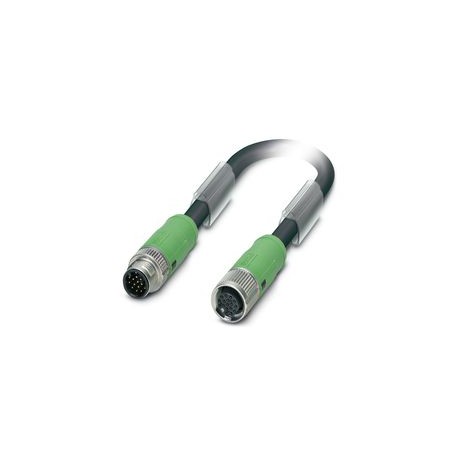 SAC-17P-MS/0,2-35T/FS SH SCO 1522844 PHOENIX CONTACT Sensor/actuator cable, 17 poles, PUR/PVC, black RAL 900..