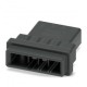 D32H 2,2/ 4-FH-5,08-X 1376640 PHOENIX CONTACT Conector para placa de circuito impreso, color: negro, corrien..