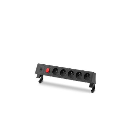 AS-WB-F/POWER STRIP 5 230-E 1193792 PHOENIX CONTACT Conector de mesa con 5 ranuras, cable e interruptor para..