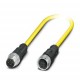 SAC-4P-M12MS/ 5,0-542/M12FS BK 1417891 PHOENIX CONTACT Sensor/Actuator Cable, 4-Pole, PVC, Yellow, M12 Strai..