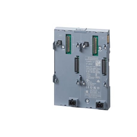 6ES7193-6BR00-0HM0 SIEMENS SIMATIC ET 200SP, BaseUnit M0 com 2 slots para módulos de interface de hospedagem..