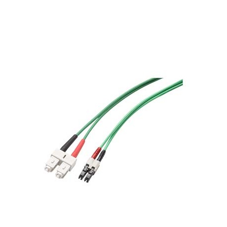 6XV1843-5EH10-0CA0 SIEMENS Cabo MM FO SC/LC 50/125 feito com 1 x conector duplex SC e 1 x conector duplex LC..