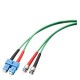 6XV1843-5FH10-0CB0 SIEMENS Cabo SM FO SC/BFOC 9/125, confeccionado com 1 conector SC duplex e 1 conector BFO..