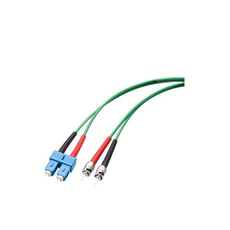 6XV1843-5FH10-0CB0 SIEMENS Cabo SM FO SC/BFOC 9/125, confeccionado com 1 conector SC duplex e 1 conector BFO..