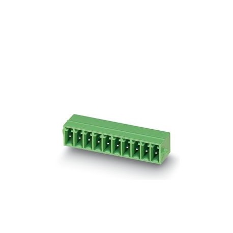 MC 1,5/ 3-G-3,5-RN BK 1501592 PHOENIX CONTACT Caixa da base da placa de circuito impresso, seção nominal: 1,..