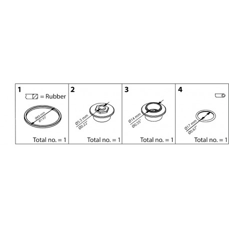 027H1190 DANFOSS REFRIGERATION ICFE20 ICM 20 A33/A/B/C Service-Kit