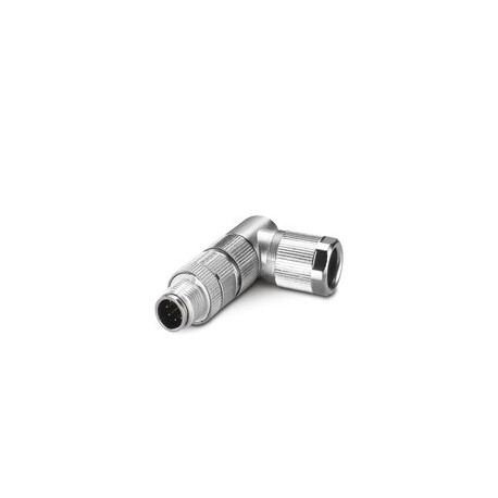 SACC-M12MR-8CT-CM SH 1319941 PHOENIX CONTACT Conector, Universal, 8 polos, blindado, M12 Angulado Conector M..