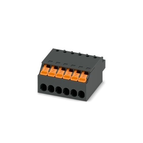 XPC 1,5/ 6-ST-3,5 BK 1464109 PHOENIX CONTACT PCB connector, nominal cross-section: 1.5 mm², colour: black, n..
