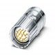 CA-16P1N8A80DNX 1243809 PHOENIX CONTACT M23, Conector de cabo, série: AC, reto, blindado: sim, Trava de para..