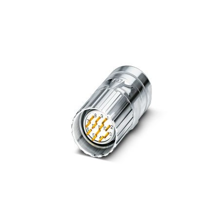 CA-16P1N8A80DNX 1243809 PHOENIX CONTACT M23, Cable connector, series: AC, straight, shielded: yes, Screw loc..