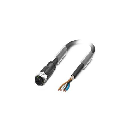 SAC-4P- 60,0-PUR/M12FS SH 1405012 PHOENIX CONTACT Sensor/actuator cable, 4-pole, halogen-free PUR, greyish b..