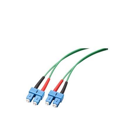 6XV1843-5FH10-0CC0 SIEMENS Cabo SM FO SC/SC 9/125, feito com conectores duplex 2 x 2 SC, comprimento 1,0 m