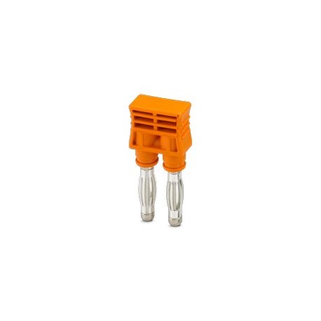 SCP 2-8 3070402 PHOENIX CONTACT Conector de cortocircuito, paso: 8,15 mm, número de polos: 2, color: naranja
