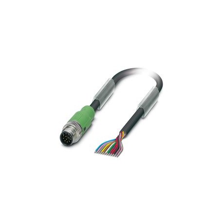 SAC-12P-MS/2,0-PUR SCO 1528431 PHOENIX CONTACT Sensor/actuator cable, 12-pole, M12 SPEEDCON straight connect..