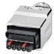 6GK1907-0AB11-6AA0 SIEMENS Conector de alimentação PRO 5-Pole Push Pull Power com caixa de metal para montag..