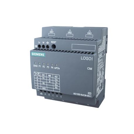 6ED1055-5MC08-0BA1 SIEMENS LOGO! CIM Communication Interface Module für LOGO! 8 ModbusRTU Interface (RS232/4..