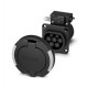 EV-T2M3SO12-4P-R-BL-SET 1532128 PHOENIX CONTACT CHARX connect modular, Type 2, Infrastructure charging socke..