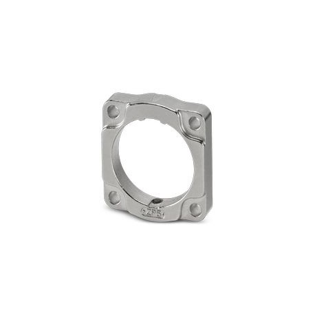 FLANGE-M17PRO 1055766 PHOENIX CONTACT Square mounting flange, Axial joint, 4xM3
