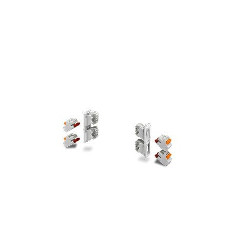 ICS-KIT-4ICC20H+4PPC4-7035 1342886 PHOENIX CONTACT Conector da placa de circuito impresso, cor: cinza claro