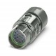 M23-19S1N129002S 1467482 PHOENIX CONTACT M23, Plug-in Coupling Connector, M23 PRO, Straight, Shielded: Yes, ..