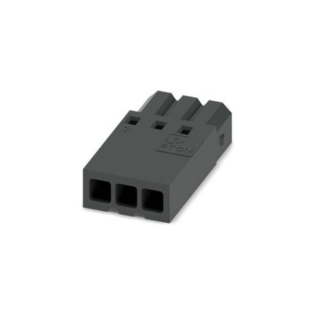 PTCM 0,5/ 3-P-2,5 BK 1217836 PHOENIX CONTACT Conector PCB, secção transversal nominal: 0,75 mm², cor: preto,..