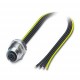 SACC-DSI-M12FSS-4P-M16/0,5PEMVX 1239560 PHOENIX CONTACT Conecte. ficha. para ser apar. poster de parede., Po..