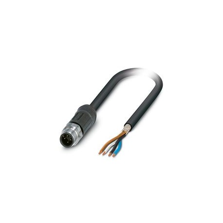 SAC-4P-M12MS/28,0-28X SH OD 1553587 PHOENIX CONTACT Sensor/actuator cable, 4-pole, M12 straight connector, t..