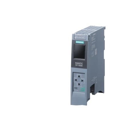 6ES7513-1AM03-0AB0 SIEMENS SIMATIC S7-1500, CPU 1513-1 PN, central processing unit with work memory 600 KB f..