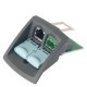 6GK1901-1BE00-0AA3 SIEMENS IE FC RJ45 modular outlet Base module with power insert Interchangeable insert fo..