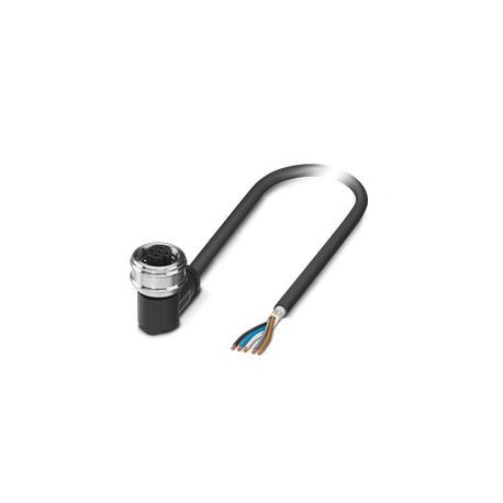 SAC-5P-10,0-PUR/P12FR SH 1476884 PHOENIX CONTACT Sensor/actuator cable, 5-pole, halogen-free PUR, greyish bl..