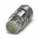 M23-06P1N129003S 1467181 PHOENIX CONTACT M23, Plug-in mating connector, M23 PRO, straight, shielded: yes, fo..