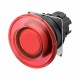 A22NZ-BMA-TRA A2270259F A22NZBMATRA OMRON Press.22mm, Plastic, MUSHROOM, ALTERNATE, Transp.RED, ILLUMINATED