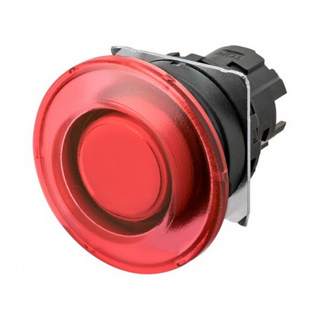 A22NZ-BMA-TRA A2270259F A22NZBMATRA OMRON Press.22mm, Plastic, MUSHROOM, ALTERNATE, Transp.RED, ILLUMINATED